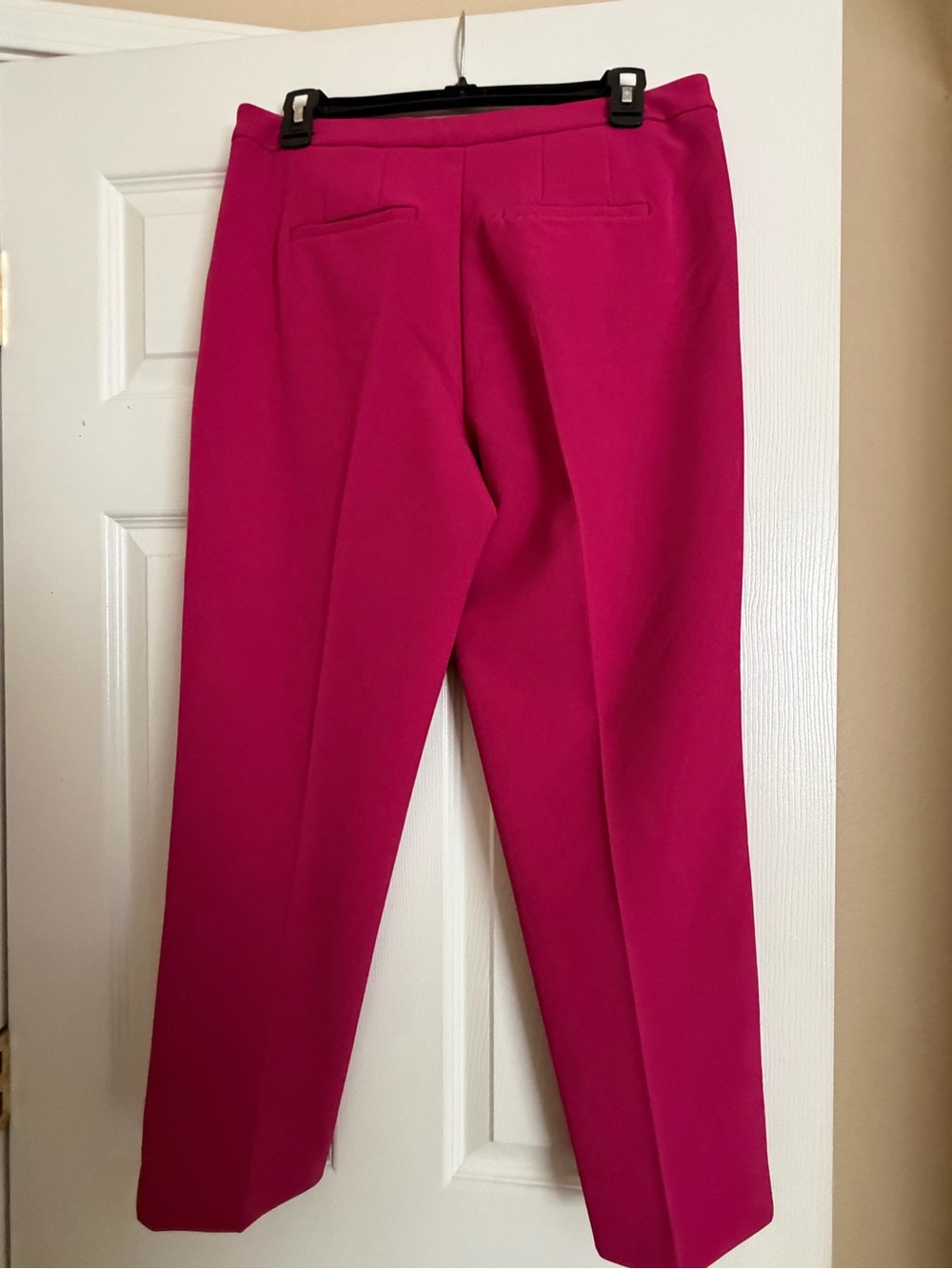 Zac & Rachel Bright Fuchsia Straight Leg Dress Pants - Picture 2 of 5